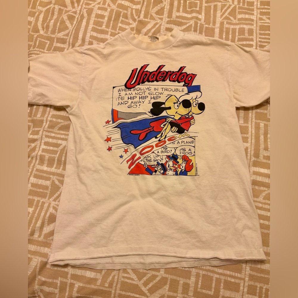 Vintage Underdog t shirt size XL